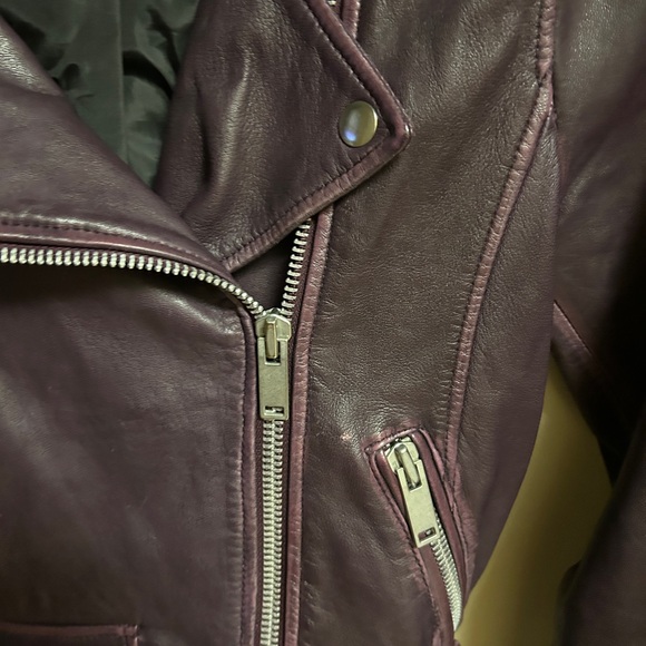 Amaryllis Soft Leather Moto Jacket - Picture 2 of 8